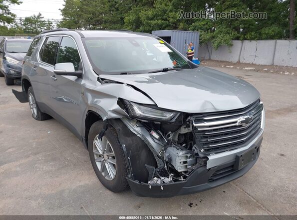 1GNEVGKW9PJ337327 2023 CHEVROLET TRAVERSE Gray Вид спереду