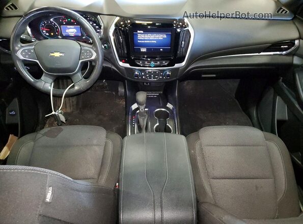 1GNEVGKWXNJ145105 2022 CHEVROLET TRAVERSE Черный Вид панели приборов