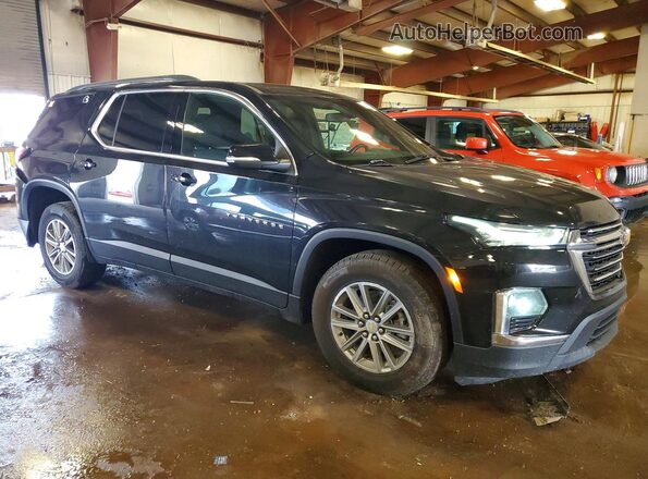 1GNEVGKWXNJ145105 2022 CHEVROLET TRAVERSE Черный Передняя правая четверть