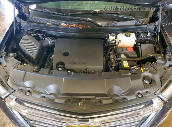 1GNEVGKWXNJ145105 2022 CHEVROLET TRAVERSE Черный Вид подкапотного пространства