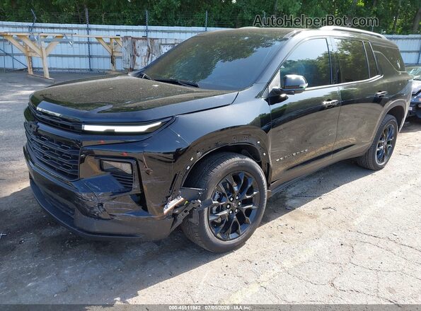 1GNEVGRS3SJ127673 2025 CHEVROLET TRAVERSE Black Przód lewy