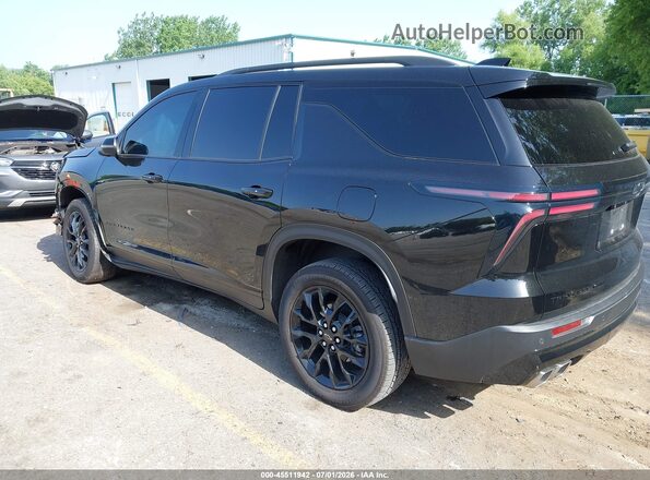1GNEVGRS3SJ127673 2025 CHEVROLET TRAVERSE Black Tył lewy