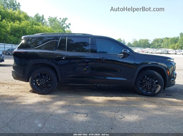 1GNEVGRS3SJ127673 2025 CHEVROLET TRAVERSE Black Widok wnętrza z tyłu