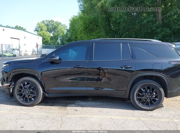 1GNEVGRS3SJ127673 2025 CHEVROLET TRAVERSE Black Widok wnętrza 360 stopni