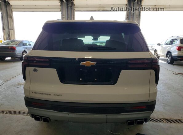 1GNEVGRS3SJ269683 2025 CHEVROLET TRAVERSE Белый Вид сзади