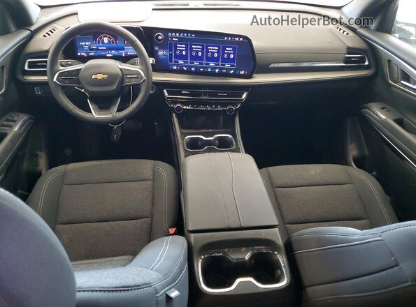 1GNEVGRS3SJ269683 2025 CHEVROLET TRAVERSE Белый Вид панели приборов