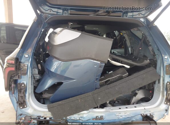 1GNEVGRS3SJ286368 2025 CHEVROLET TRAVERSE Blue ხელსაწყოთა პანელის ხედი