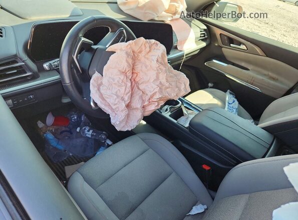 1GNEVGRS4SJ133157 2025 CHEVROLET TRAVERSE Белый Вид панели приборов