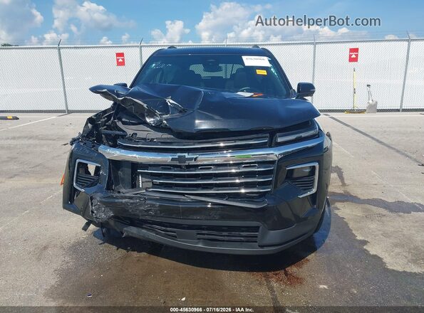1GNEVGRS4SJ279428 2025 CHEVROLET TRAVERSE Black Vista del cuadro de instrumentos