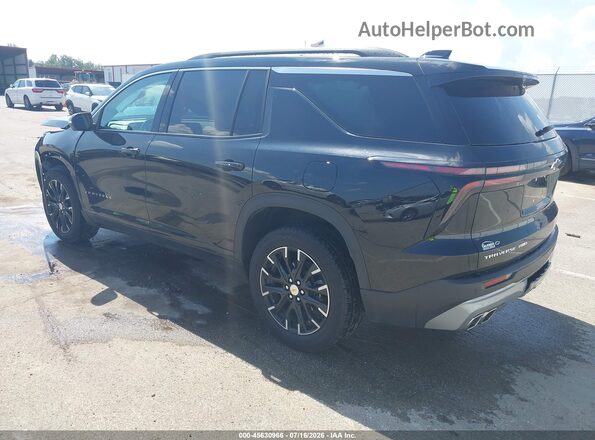 1GNEVGRS4SJ279428 2025 CHEVROLET TRAVERSE Black Trasero izquierdo