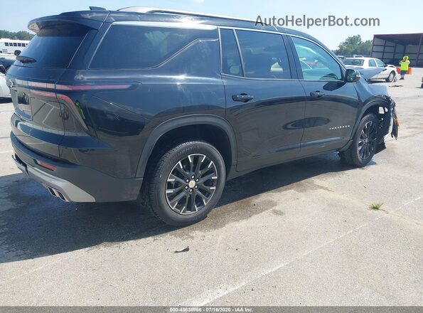 1GNEVGRS4SJ279428 2025 CHEVROLET TRAVERSE Black Trasero derecho