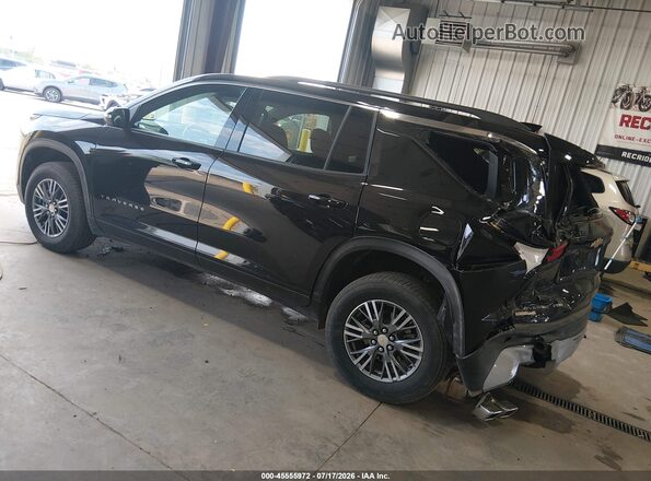 1GNEVGRS9SJ196626 2025 CHEVROLET TRAVERSE Black უკანა მარცხენა
