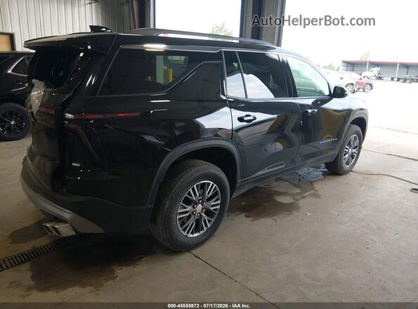1GNEVGRS9SJ196626 2025 CHEVROLET TRAVERSE Black უკანა მარჯვენა