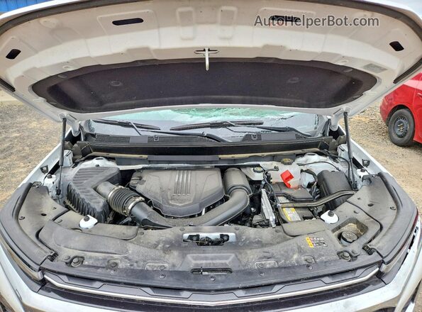 1GNEVGRS9SJ218950 2025 CHEVROLET TRAVERSE White ძრავის განყოფილების ხედი
