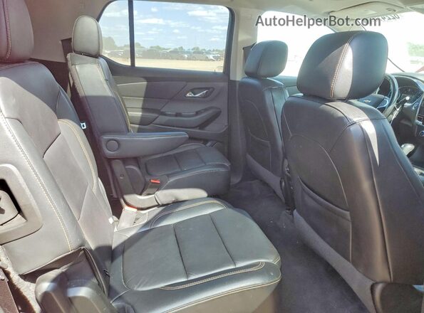 1GNEVHKW2KJ112925 2019 CHEVROLET TRAVERSE Красный Вид задней части салона
