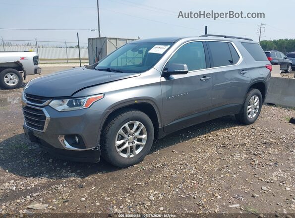 1GNEVHKW7LJ199092 2020 CHEVROLET TRAVERSE Gray წინა მარცხენა ხედი სამი მეოთხედიდან