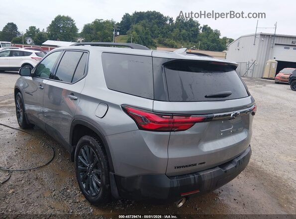 1GNEVJKW0PJ276897 2023 CHEVROLET TRAVERSE Gray Trasero izquierdo