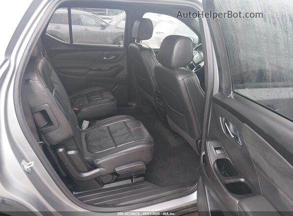 1GNEVJKW0PJ276897 2023 CHEVROLET TRAVERSE Gray Vista de la etiqueta del VIN