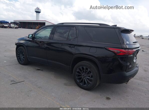 1GNEVJKW2PJ199434 2023 CHEVROLET TRAVERSE Black Trasero izquierdo