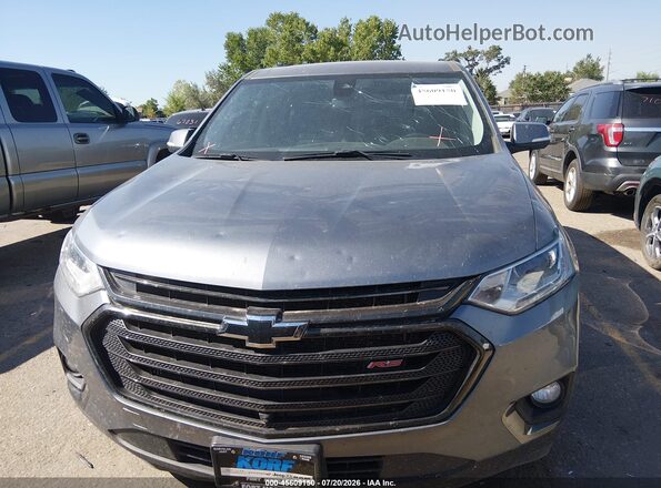 1GNEVJKW5MJ201320 2021 CHEVROLET TRAVERSE Gray ხელსაწყოთა პანელის ხედი