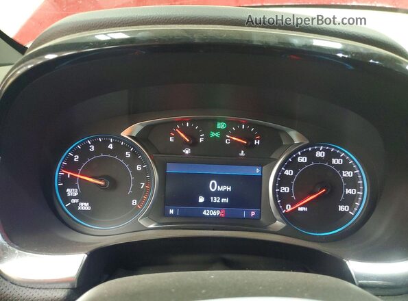 1GNEVJKW7PJ286357 2023 CHEVROLET TRAVERSE Red Սարքավորումների վահանակի տեսք