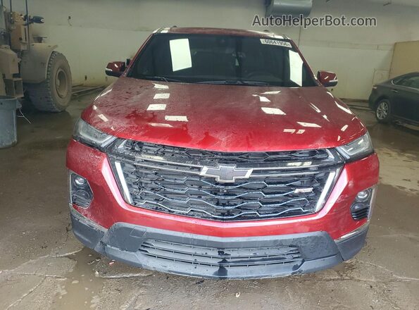 1GNEVJKW7PJ286357 2023 CHEVROLET TRAVERSE Red Դիմացի տեսք