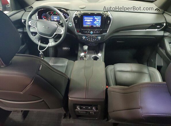1GNEVJKW7PJ286357 2023 CHEVROLET TRAVERSE Red Առջևի վահանակի տեսք