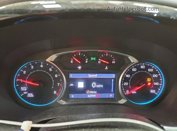 1GNEVJKWXPJ308917 2023 CHEVROLET TRAVERSE Красный Вид щитка приборов