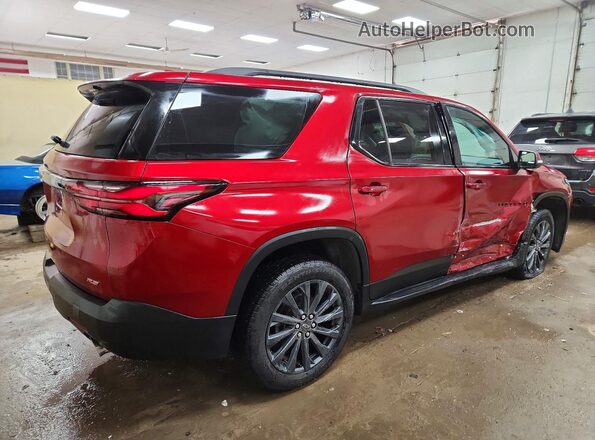1GNEVJKWXPJ308917 2023 CHEVROLET TRAVERSE Красный Задняя правая четверть