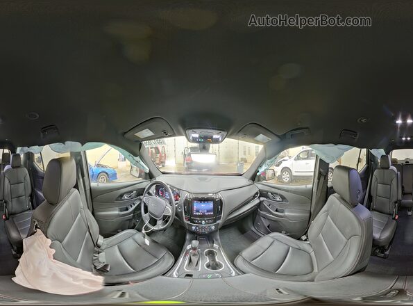 1GNEVJKWXPJ308917 2023 CHEVROLET TRAVERSE Красный Панорамный вид салона 360°