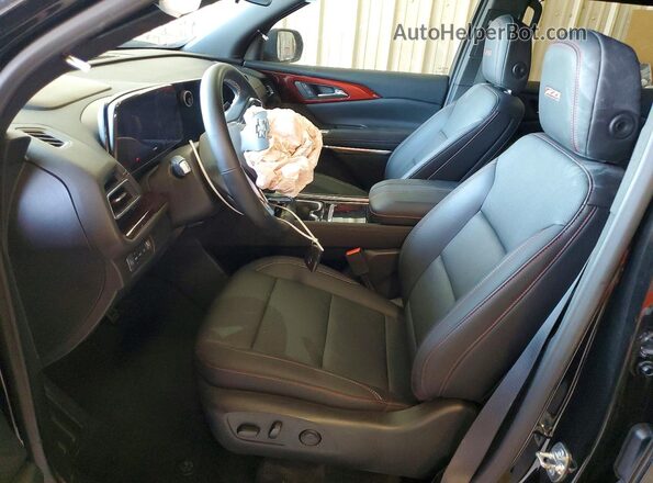 1GNEVJRS0SJ255737 2025 CHEVROLET TRAVERSE Black წინა სალონის ხედი
