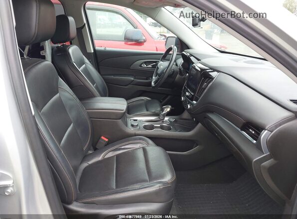 1GNEVKKW2MJ230666 2021 CHEVROLET TRAVERSE Silver Widok wnętrza z przodu