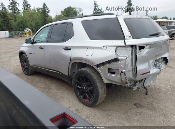 1GNEVKKW2MJ230666 2021 CHEVROLET TRAVERSE Silver Tył lewy