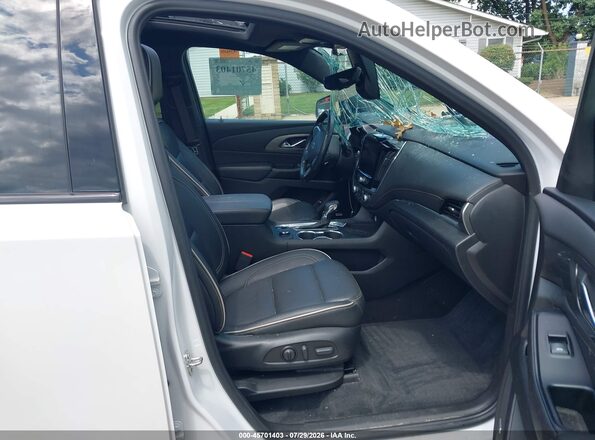1GNEVKKW2PJ251702 2023 CHEVROLET TRAVERSE White წინა სალონის ხედი
