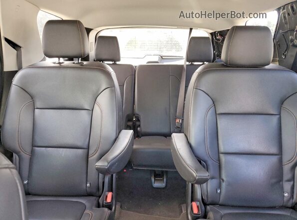 1GNEVKKW5MJ213005 2021 CHEVROLET TRAVERSE Black Vista de los asientos traseros