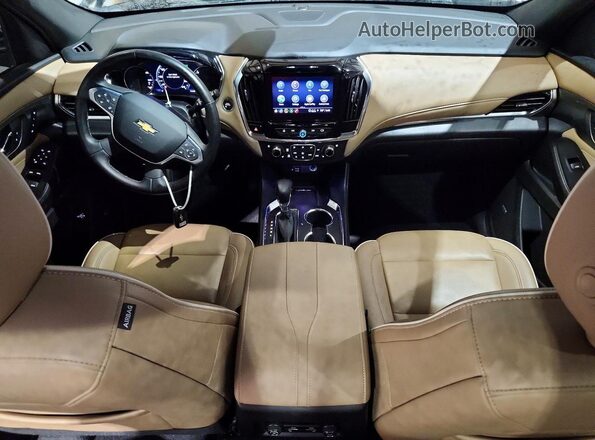 1GNEVKKW6PJ122877 2023 CHEVROLET TRAVERSE Черный Вид панели приборов