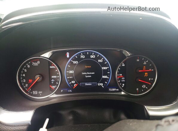 1GNEVKKW6PJ133037 2023 CHEVROLET TRAVERSE White Սարքավորումների վահանակի տեսք