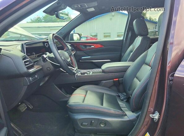 1GNEVLKS3RJ144695 2024 CHEVROLET TRAVERSE Purple Front interior view
