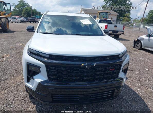 1GNEVLKS3TJ339879 2026 CHEVROLET TRAVERSE White Սարքավորումների վահանակի տեսք