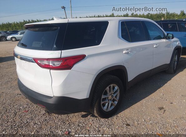 1GNEVLKWXLJ233738 2020 CHEVROLET TRAVERSE White Trasero derecho