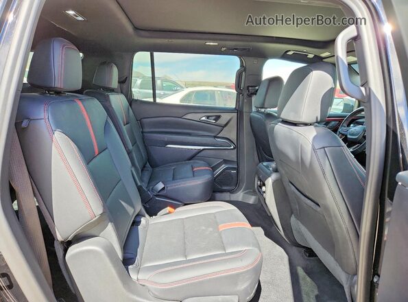 1GNEVLRS0SJ234687 2025 CHEVROLET TRAVERSE Black Vista de los asientos traseros
