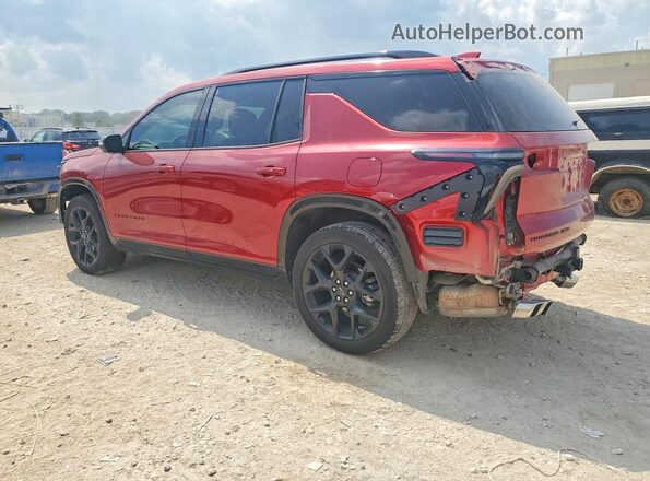 1GNEVLRS3SJ188174 2025 CHEVROLET TRAVERSE Maroon Tył lewy