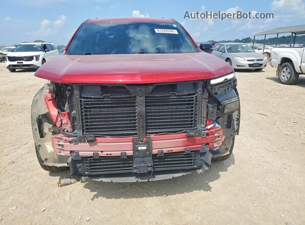 1GNEVLRS3SJ188174 2025 CHEVROLET TRAVERSE Maroon Widok z przodu