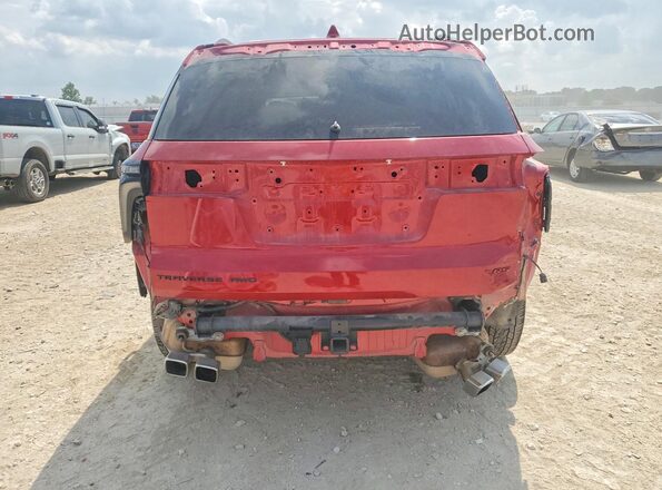 1GNEVLRS3SJ188174 2025 CHEVROLET TRAVERSE Maroon Widok z tyłu