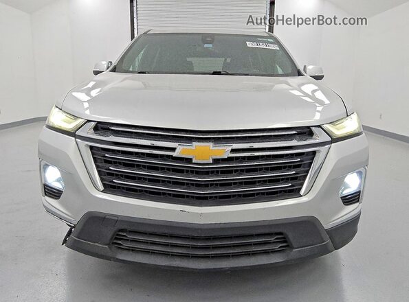 1GNEVMKW8NJ169224 2022 CHEVROLET TRAVERSE Серебряный Вид спереди