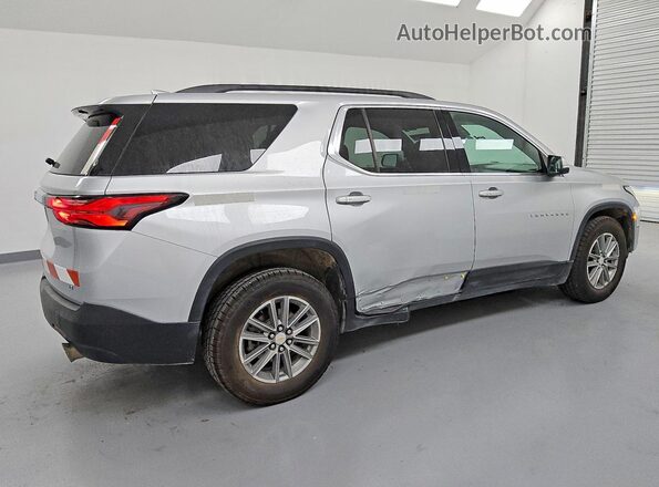 1GNEVMKW8NJ169224 2022 CHEVROLET TRAVERSE Серебряный Задняя правая четверть