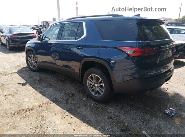 1GNEVMKW9NJ164632 2022 CHEVROLET TRAVERSE Dark Blue უკანა მარცხენა