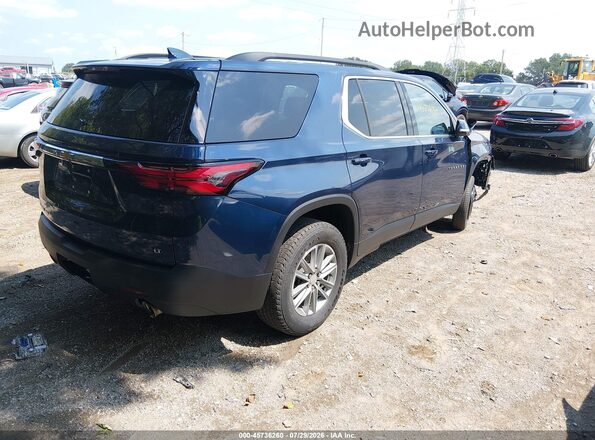 1GNEVMKW9NJ164632 2022 CHEVROLET TRAVERSE Dark Blue უკანა მარჯვენა