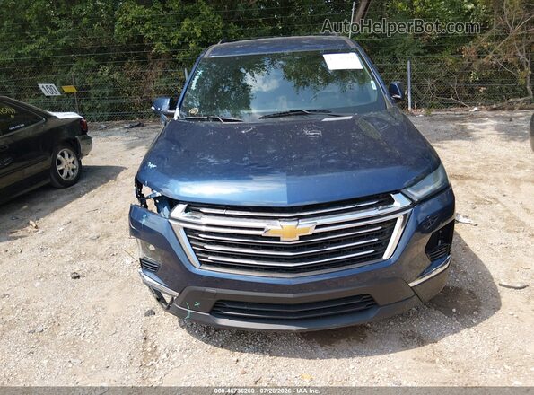 1GNEVMKW9NJ164632 2022 CHEVROLET TRAVERSE Dark Blue 