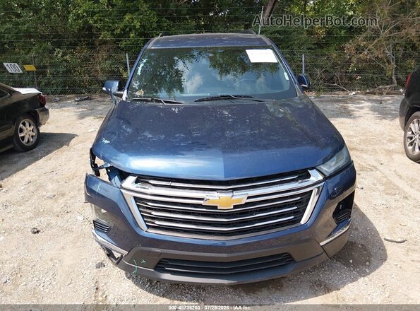 1GNEVMKW9NJ164632 2022 CHEVROLET TRAVERSE Dark Blue ხელსაწყოთა პანელის ხედი